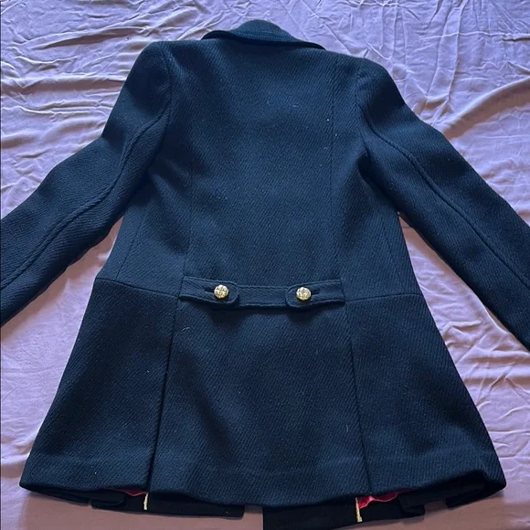 Juicy Couture Black Coat with Gold Buttons - Picture 6 of 6